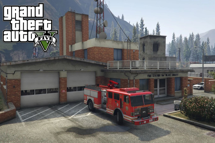 Gta 5 Online Camion De Pompiers Où En Trouvers Sur La Carte Lieux